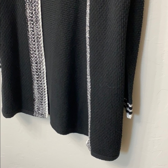 Coldwater Creek Black long open cardigan S.NWT - Picture 7 of 14